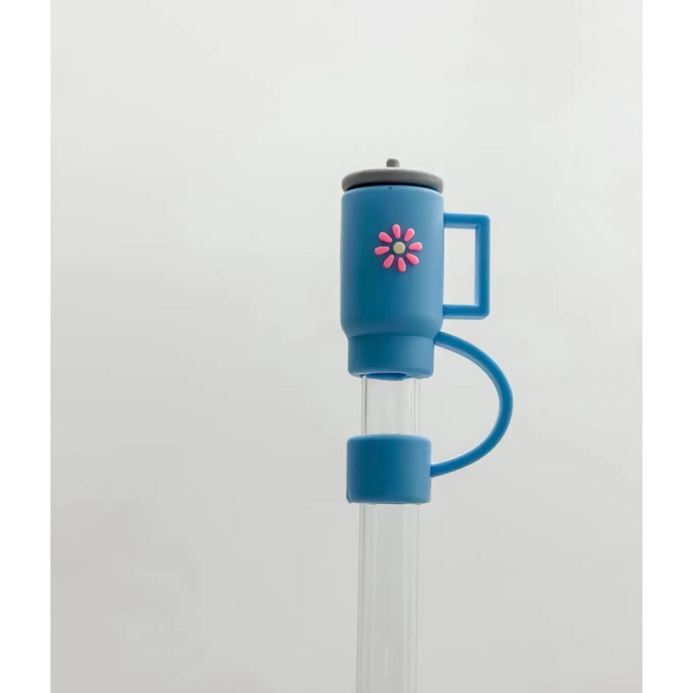 Blue & Pink Mini Tumbler Straw Cover